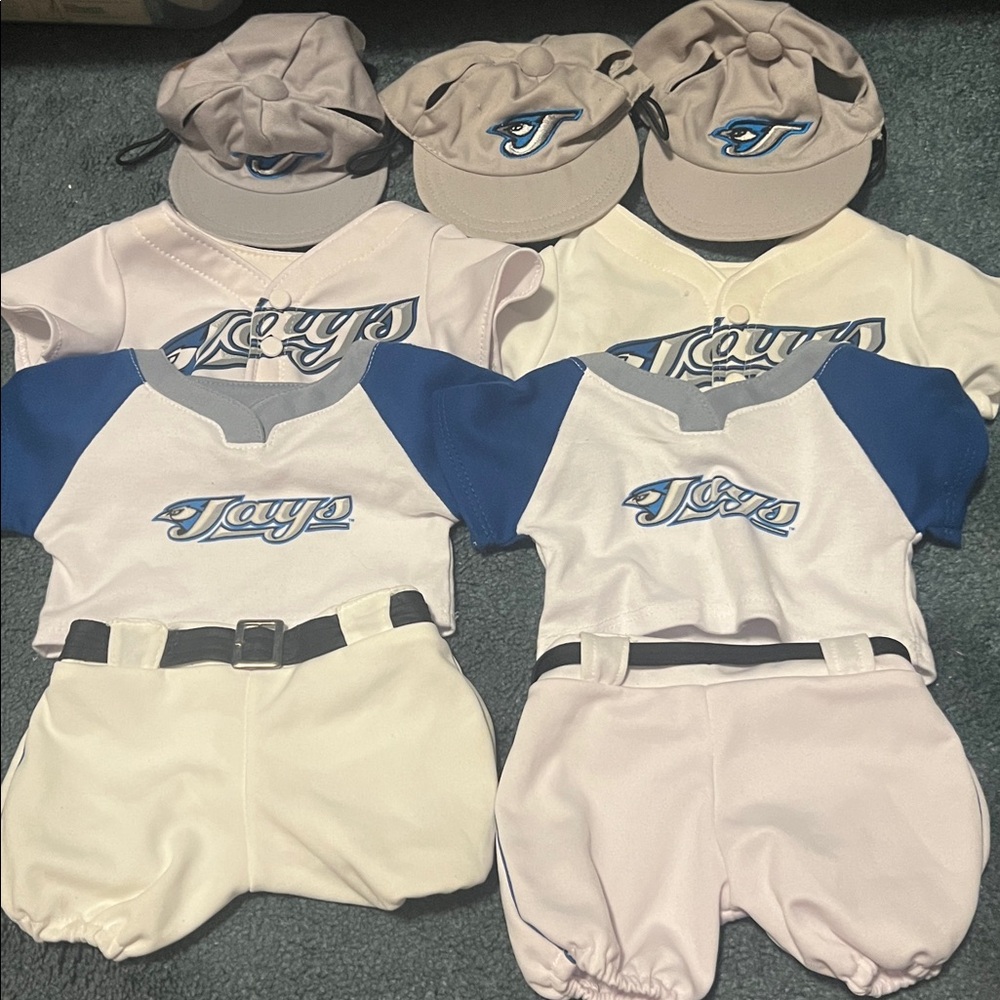 Build a Bear - Toronto Blue Jays Uniform Lot